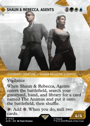Shaun & Rebecca, Agents (Showcase) - 152: Universes Beyond: Assassin's Creed