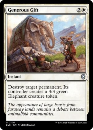 Generous Gift - 106: Commander: Bloomburrow