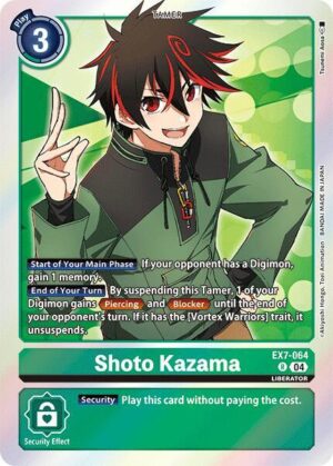 Shoto Kazama - EX7-064 R: Digimon LIBERATOR