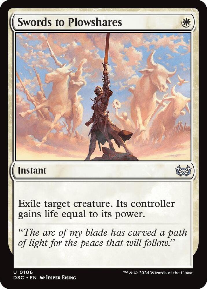 Swords to Plowshares - 106: Commander: Duskmourn: House of Horror