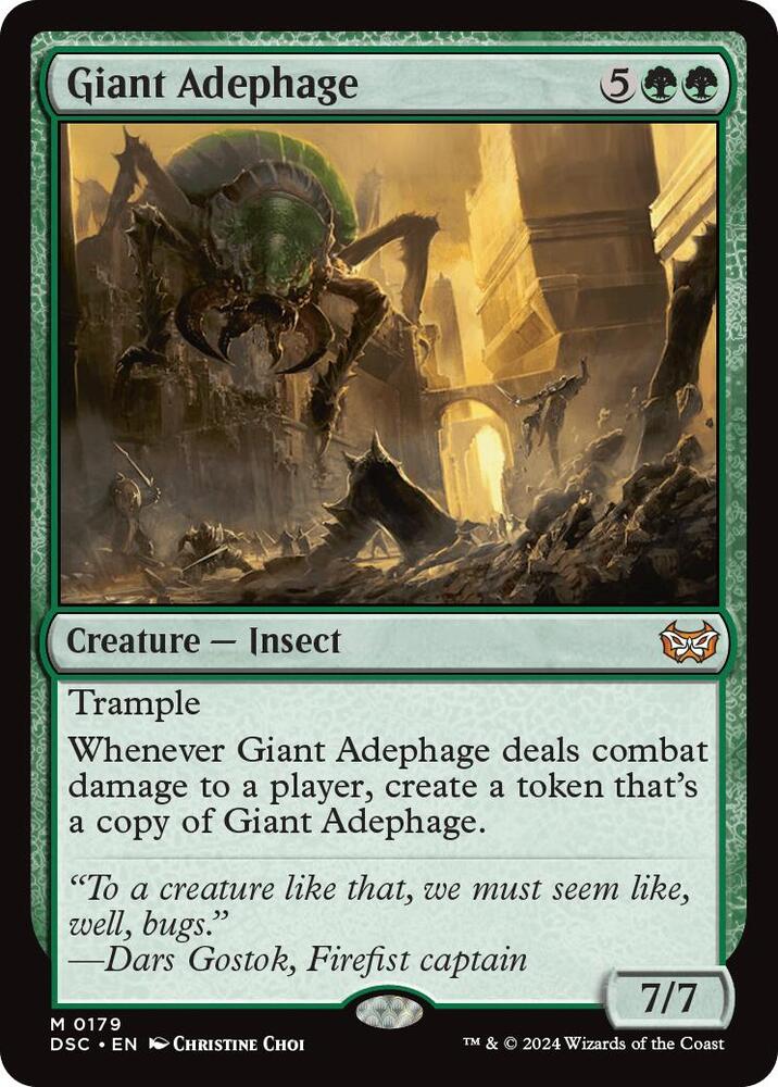 Giant Adephage - 179: Commander: Duskmourn: House of Horror