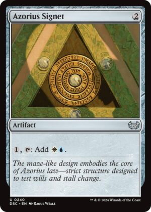 Azorius Signet - 240: Commander: Duskmourn: House of Horror
