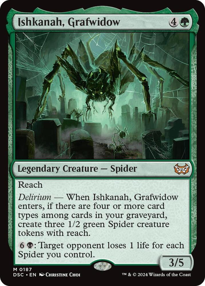 Ishkanah, Grafwidow - 187: Commander: Duskmourn: House of Horror