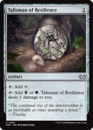 Talisman of Resilience - 255: Commander: Duskmourn: House of Horror