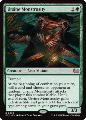 Ursine Monstrosity - 36: Commander: Duskmourn: House of Horror