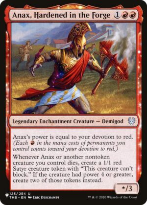 Anax, Hardened in the Forge - 125/254: The List Reprints