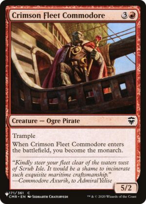 Crimson Fleet Commodore - 171/361: The List Reprints