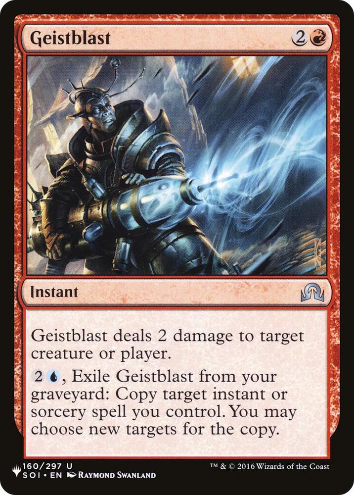 Geistblast - 160/297: The List Reprints