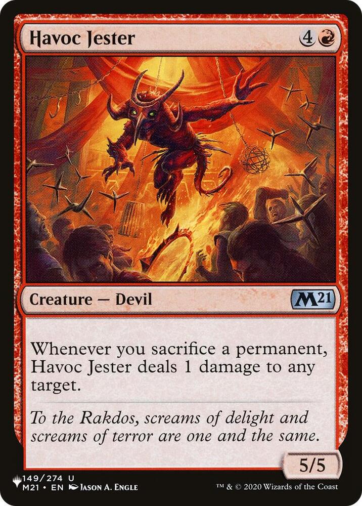 Havoc Jester - 149/274: The List Reprints