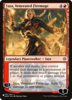 Jaya, Venerated Firemage - 135/264: The List Reprints