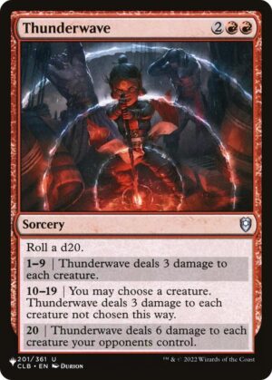 Thunderwave - 201/361: The List Reprints