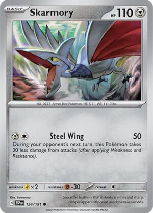 Skarmory - 124/191 - 124/191: SV08: Surging Sparks