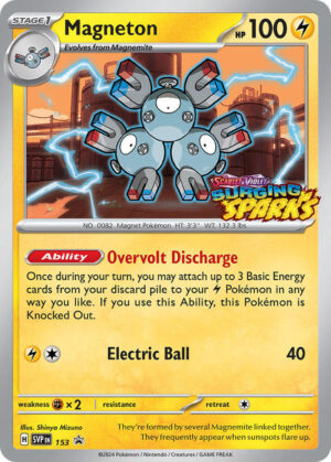 Magneton - 153 - 153: SV: Scarlet & Violet Promo Cards