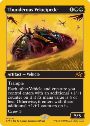 Thunderous Velocipede (First-Place Foil) - 471: Aetherdrift
