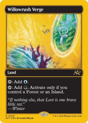 Willowrush Verge (First-Place Foil) - 506: Aetherdrift