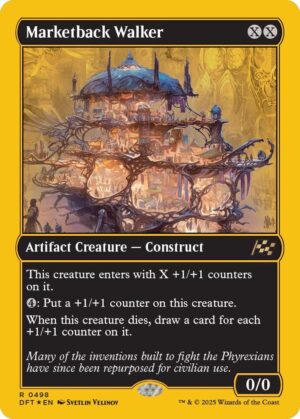 Marketback Walker (First-Place Foil) - 498: Aetherdrift