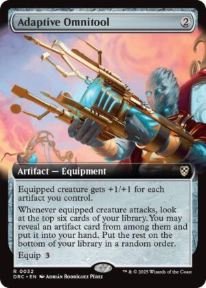 Adaptive Omnitool (Extended Art) - 32: Commander: Aetherdrift