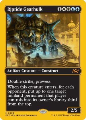 Riptide Gearhulk (First-Place Foil) - 490: Aetherdrift