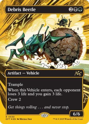 Debris Beetle (Borderless) (First-Place Foil) - 530: Aetherdrift