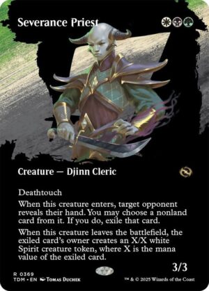 Severance Priest (Borderless) - 369: Tarkir: Dragonstorm