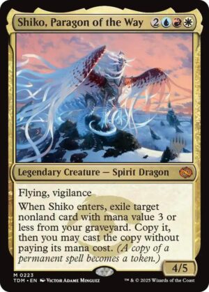 Shiko, Paragon of the Way - 223: Promo Pack: Tarkir: Dragonstorm
