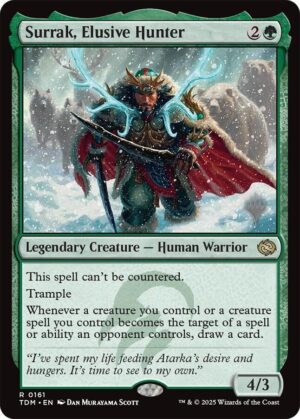 Surrak, Elusive Hunter - 161: Promo Pack: Tarkir: Dragonstorm