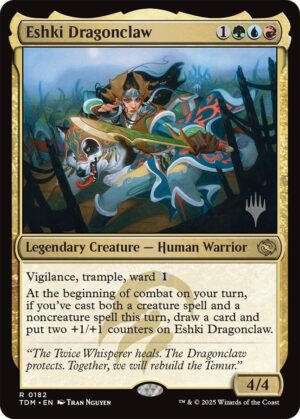 Eshki Dragonclaw - 182: Promo Pack: Tarkir: Dragonstorm