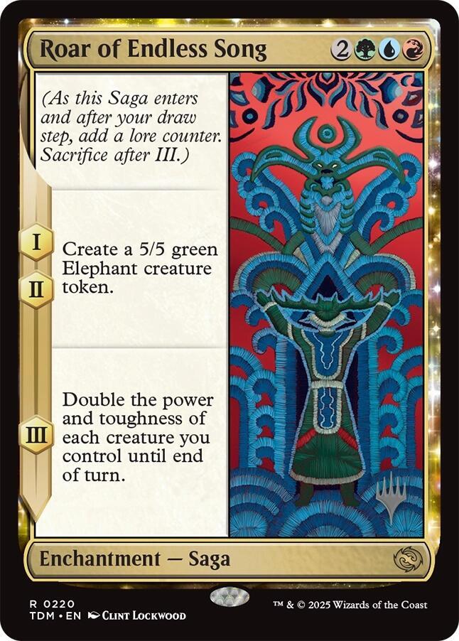 Roar of Endless Song - 220: Promo Pack: Tarkir: Dragonstorm