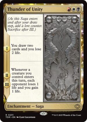 Thunder of Unity - 231: Promo Pack: Tarkir: Dragonstorm