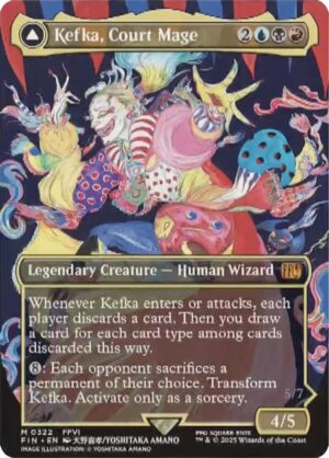 Kefka, Court Mage (0322) (Borderless) - 322: FINAL FANTASY