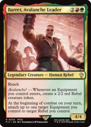 Barret, Avalanche Leader - 79: Commander: FINAL FANTASY