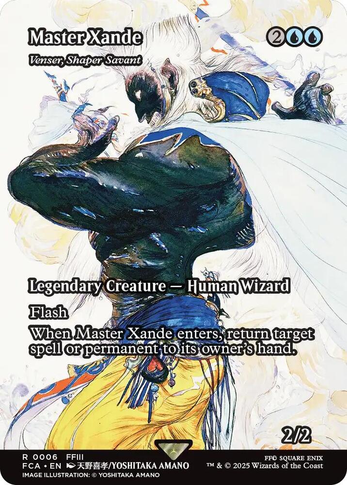Master Xande - Venser, Shaper Savant (Showcase) - 6: FINAL FANTASY: Through the Ages