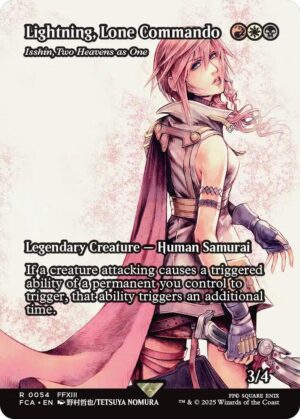 Lightning, Lone Commando - Isshin, Two Heavens as One (Showcase) - 54: FINAL FANTASY: Through the Ages