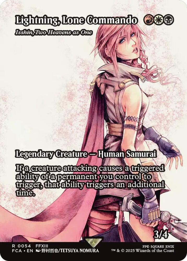 Lightning, Lone Commando - Isshin, Two Heavens as One (Showcase) - 54: FINAL FANTASY: Through the Ages