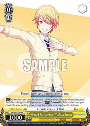 Headed For Stardom! Tsukasa Tenma - PJS/S91-E018 C: HATSUNE MIKU: COLORFUL STAGE!