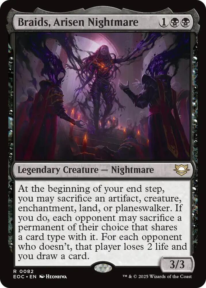 Braids, Arisen Nightmare - 82: Commander: Edge of Eternities