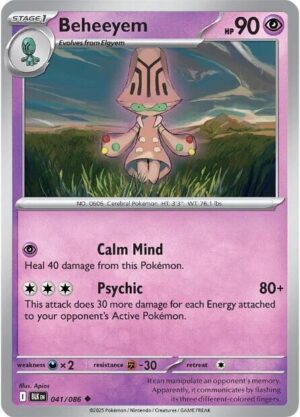 Beheeyem - 041/086: SV: Black Bolt
