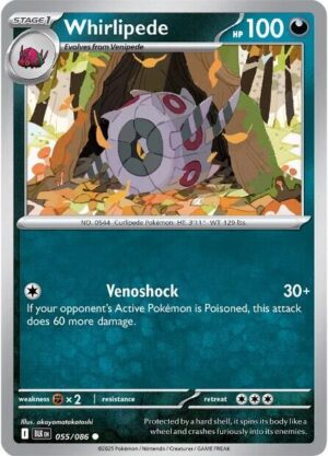 Whirlipede - 055/086: SV: Black Bolt
