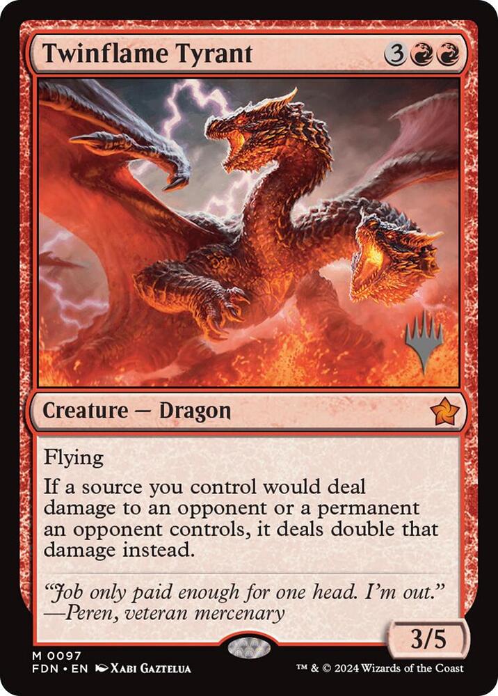 Twinflame Tyrant - 97: Promo Pack: Edge of Eternities