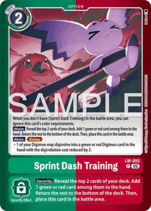 Sprint Dash Training - LM-055 P: Limited Card Pack -Another Knight-
