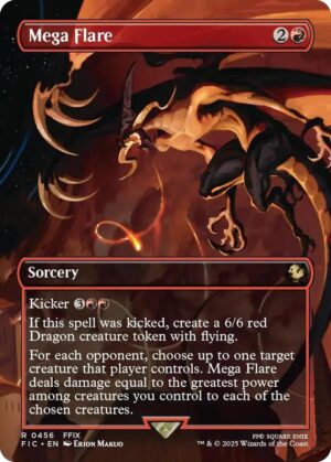 Mega Flare (Borderless) - 456: Commander: FINAL FANTASY