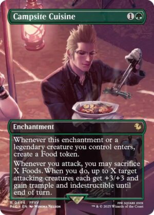 Campsite Cuisine (Borderless) - 464: Commander: FINAL FANTASY