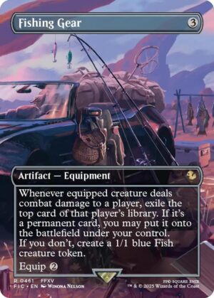 Fishing Gear (Borderless) - 461: Commander: FINAL FANTASY