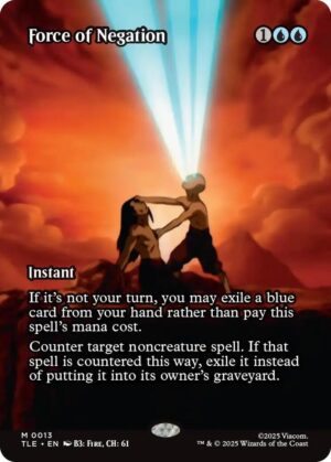 Force of Negation (Borderless) - 13: Avatar: The Last Airbender: Eternal-Legal