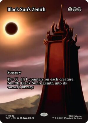Black Sun's Zenith (Borderless) - 22: Avatar: The Last Airbender: Eternal-Legal