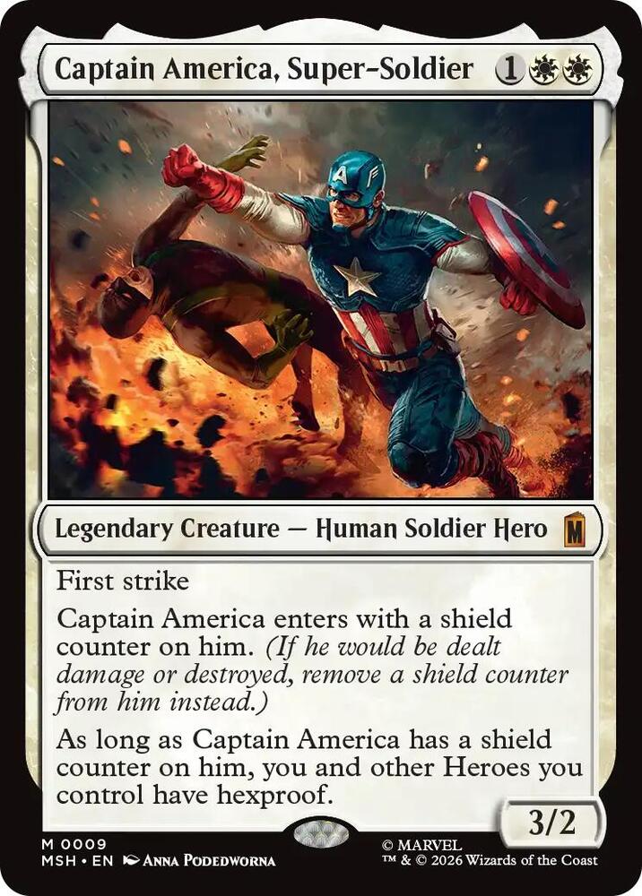 Captain America, Super-Soldier - 9: Marvel Super Heroes