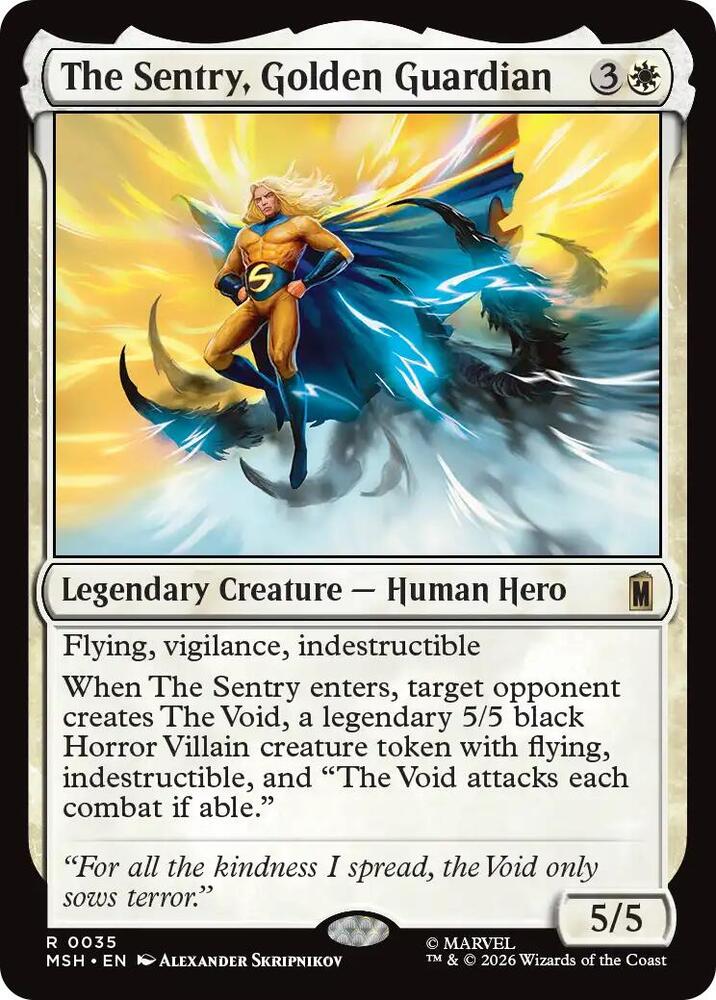 The Sentry, Golden Guardian - 35: Marvel Super Heroes