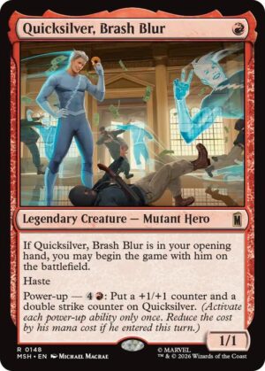 Quicksilver, Brash Blur - 148: Marvel Super Heroes