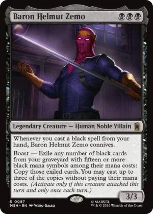 Baron Helmut Zemo - 87: Marvel Super Heroes