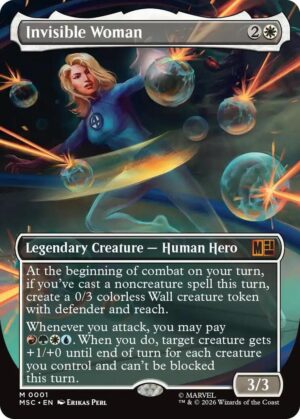 Invisible Woman (Borderless) - 1: Commander: Marvel Super Heroes